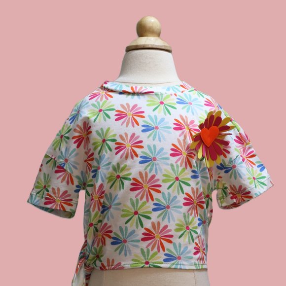 Agatha Ruiz De La Prada daisy  t-shirt NWT - Picture 1 of 6